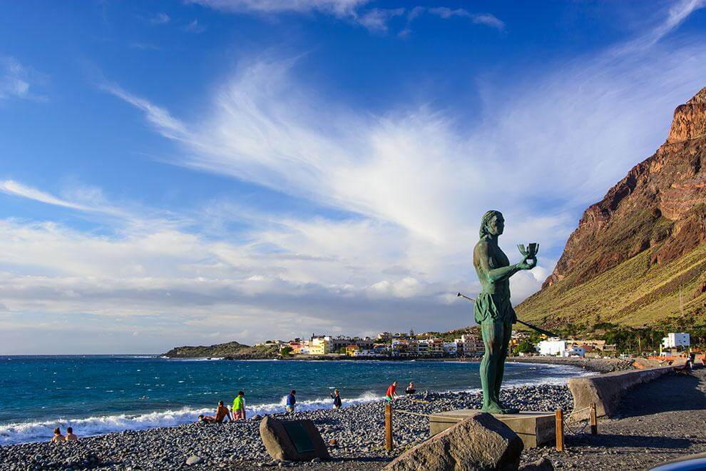 Playa La Puntilla. La Gomera